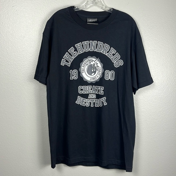 The Hundreds "Create and Destroy" black t-shirt - size XL - Picture 2 of 6